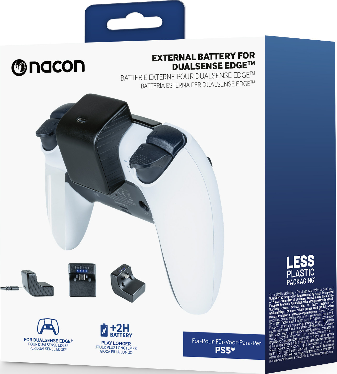 Nacon PS5 Dualsense Edge externer Akku.