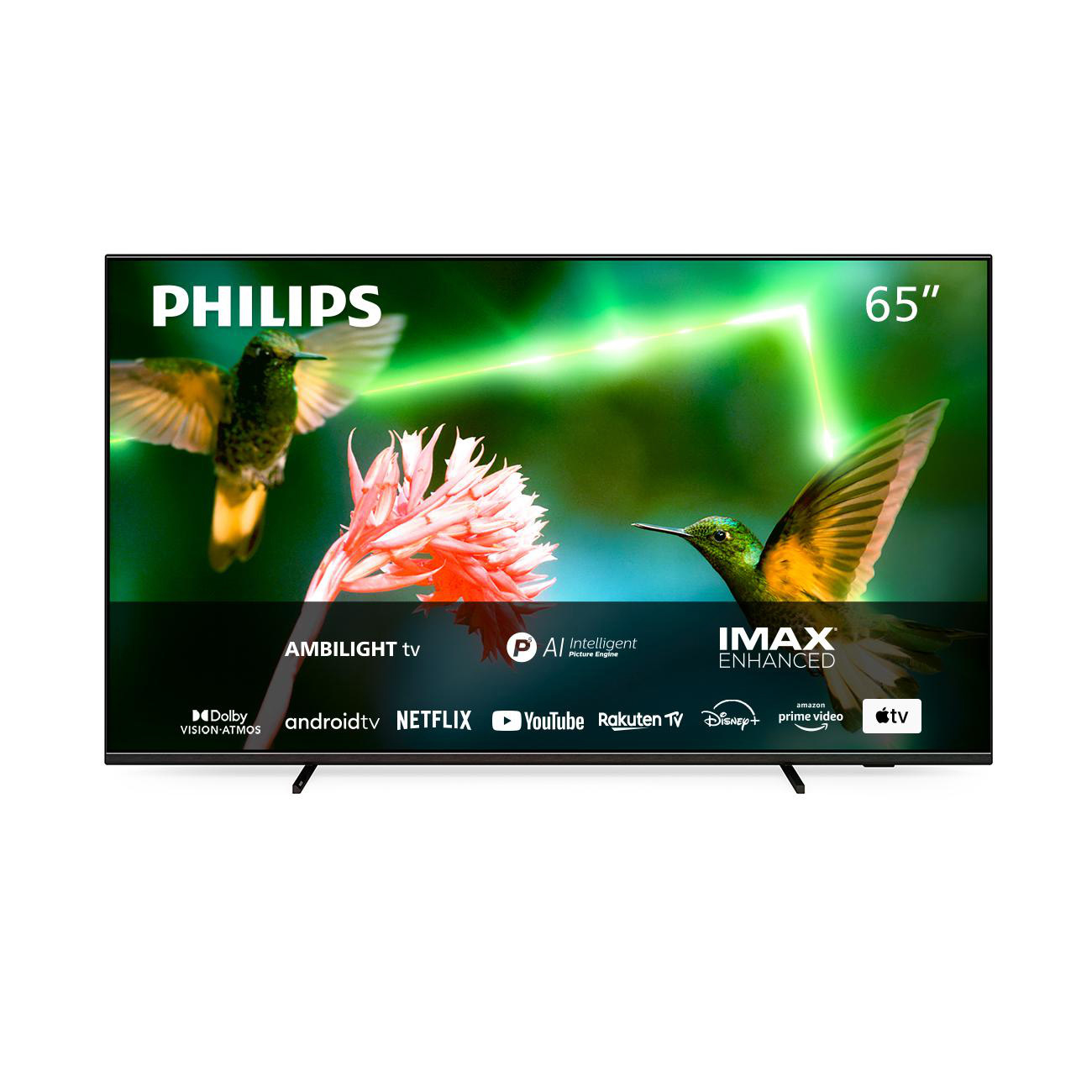 PHILIPS 65PML9507/12 (65 Zoll) MiniLED TV (Flat, 65 Zoll / 164 cm, UHD 4K, SMART TV, Ambilight)