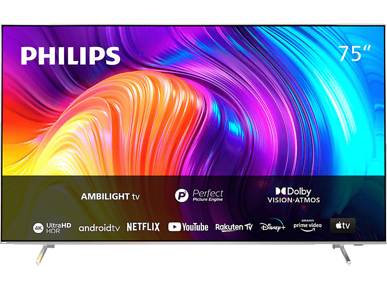 PHILIPS 75PUS8807/12 LED Fernseher (Flat, 75 Zoll / 189 cm, UHD 4K ...