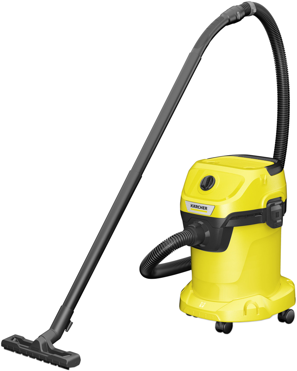 KÄRCHER WD 3 V-17/4/20 Nedves és száraz porszívó, sárga