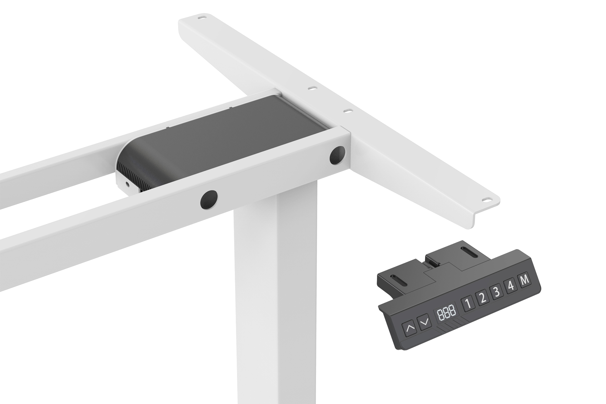 Tischgestell imstande business-w max. 125kg Breite 100-170cm Höhe 62-1