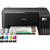 MediaMarkt EPSON EcoTank ET-2810 - Printen, kopiëren en scannen - Inkt All-In-One-Printer Zwart aanbieding