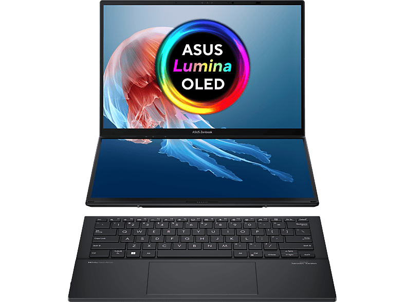 REACONDICIONADO Seminuevo Muy bueno Portátil - ASUS Zenbook DUO OLED UX8406MA-PZ023W, 14" WQXGA+, Intel® Core™ Ultra 9-185H, 32GB RAM, 1TB SSD