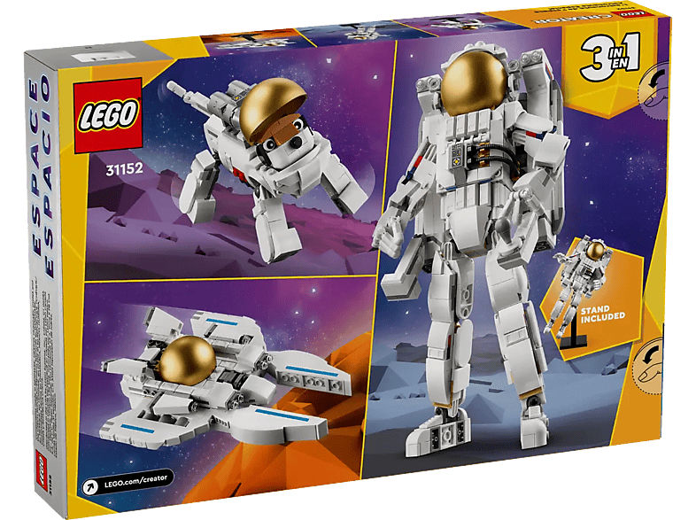 Klocki LEGO Creator Astronauta (31152)