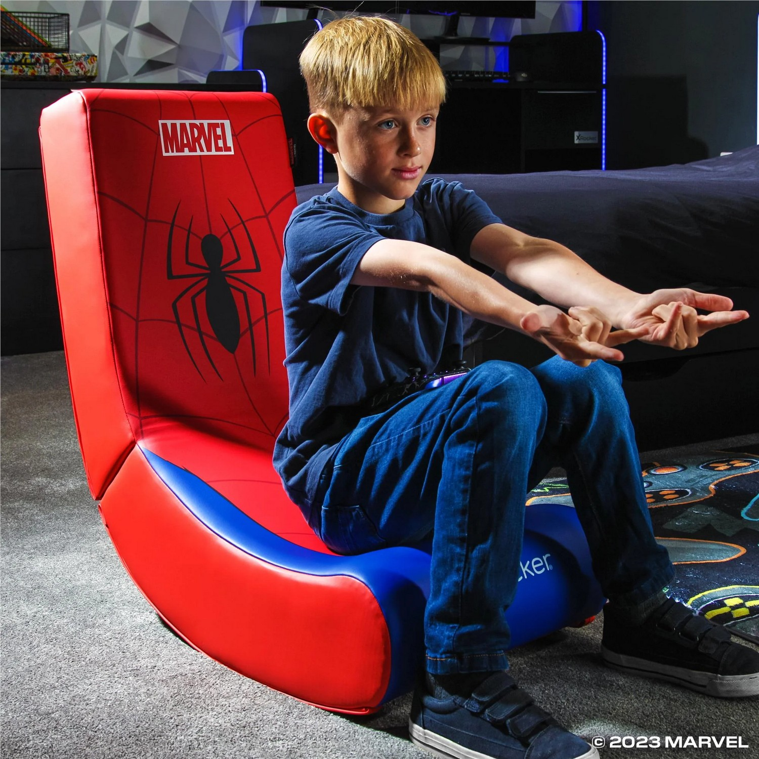 XROCKER Gaming stoel Official Marvel Video Rocker Spider-Man (2021173)
