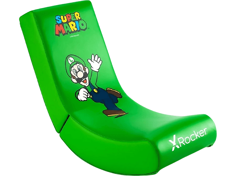 Xrocker Gaming Stoelen Official Super Mario Video Rocker Luigi Joy (2020104)