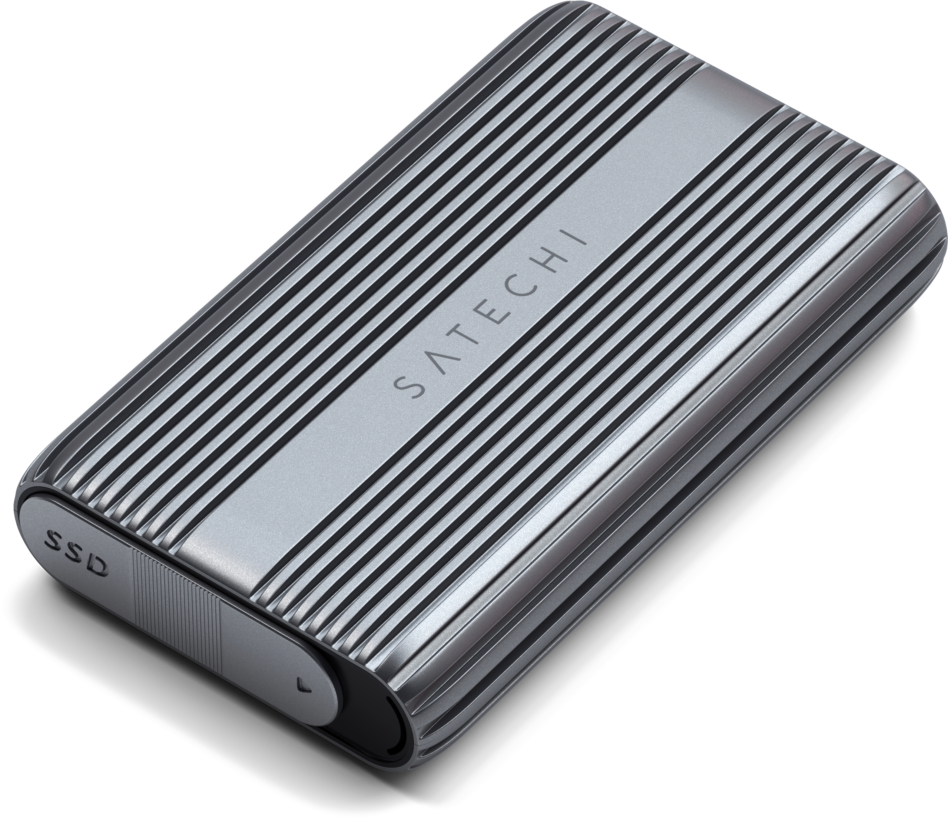 SATECHI USB4 külső M.2 NVMe SSD ház, szürke (ST-EU4NPM)