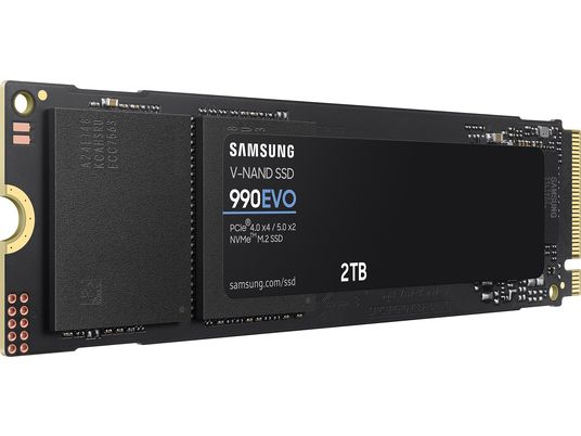 SAMSUNG 990 EVO NVMe M.2 SSD - Disco fisso (SSD, 2 TB, Nero)