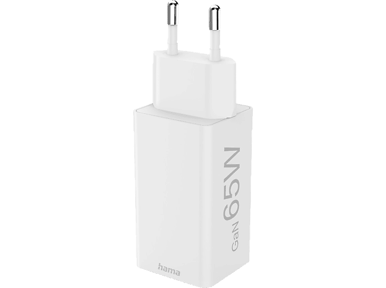 HAMA USB-C / GaN Mini-Ladegerät Universal, Weiß