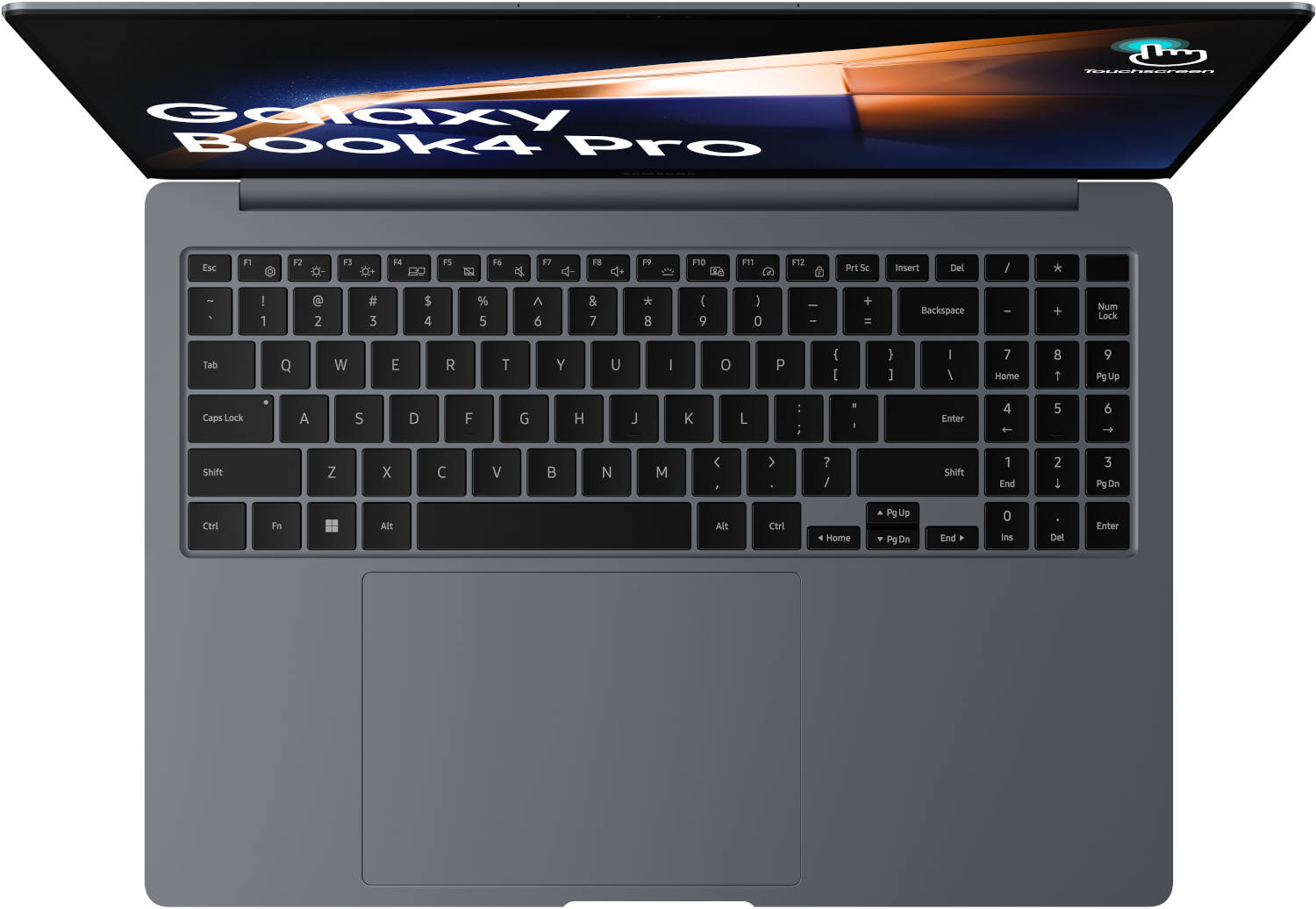 SAMSUNG Galaxy Book4 Pro NP960XGK-KG2BE - 16 pouces - Intel Core Ultra 7 155H - 16 GB - 512 GB - Intel Arc Graphics