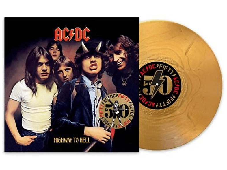 AC/DC | Highway To Hell/gold vinyl - (Vinyl) | SATURN