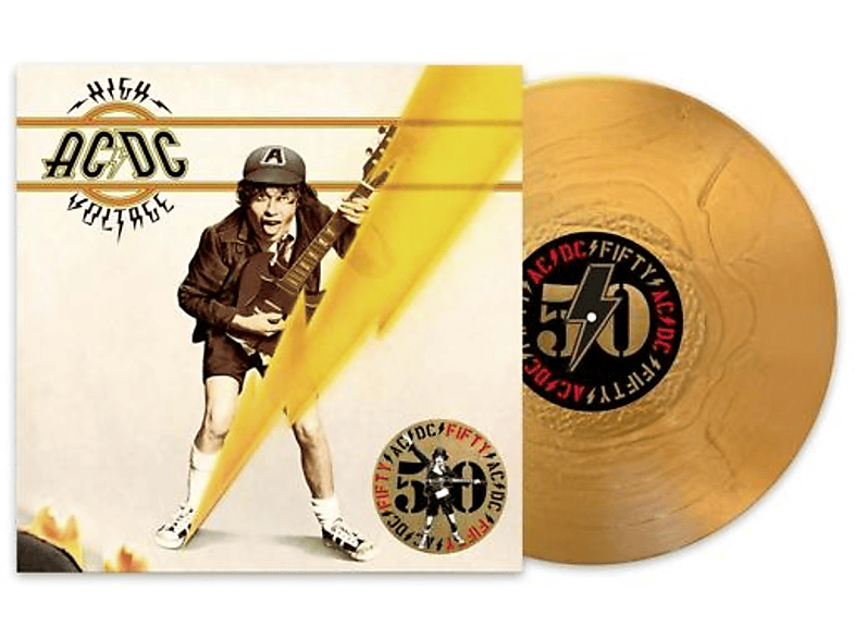 AC/DC | AC/DC - High Voltage/gold vinyl - (Vinyl) Rock Vinyl - MediaMarkt