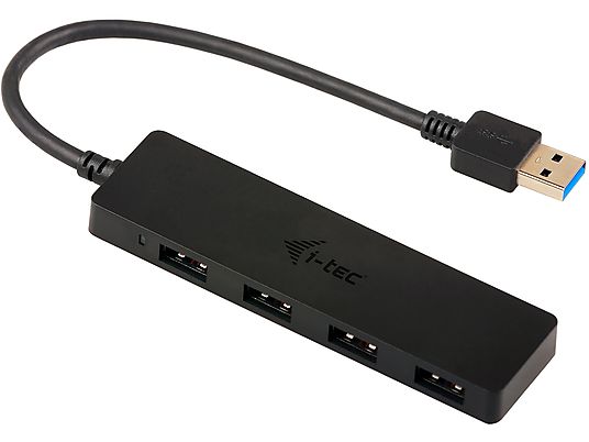 I-TEC U3HUB404 - Concentrateur USB (Noir)