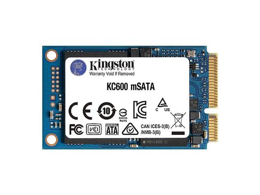 KINGSTON SKC600MS/512G - Disque dur interne (SSD, 512 GB, Bleu)