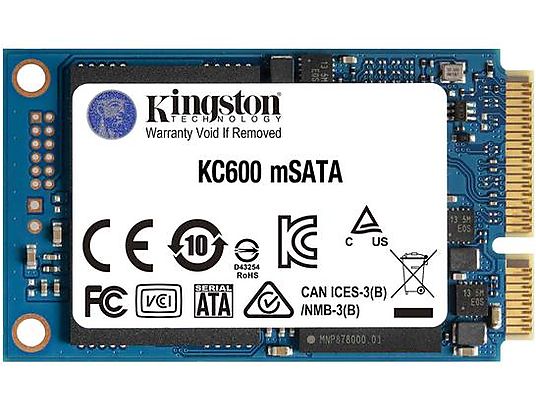 KINGSTON SKC600MS/512G - Interne Festplatte (SSD, 512 GB, Blau)