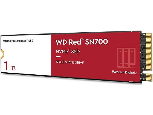 WESTERN DIGITAL WDS100T1R0C - Interne Festplatte (SSD, 1000 GB, Rot)