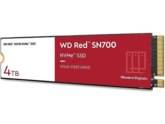 WESTERN DIGITAL WD Red SN700 - Disco rigido interno (HDD, 4000 GB, Verde)