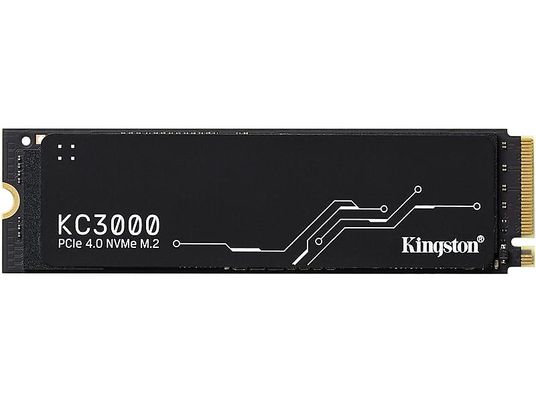 KINGSTON KC3000 - Intern (SSD, 2000 GB, Schwarz)