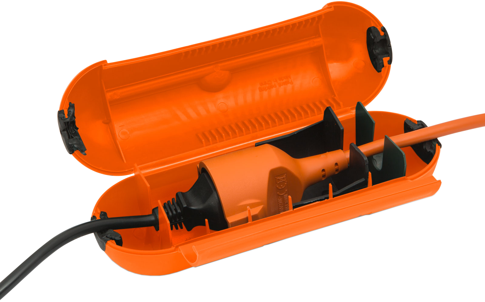 HANDY Védőborítás hosszabbítókra, kültéri, narancssárga (11299C)