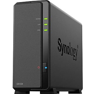 SYNOLOGY DS124 - Senza disco fisso (SSD, 1 GB, bianco)