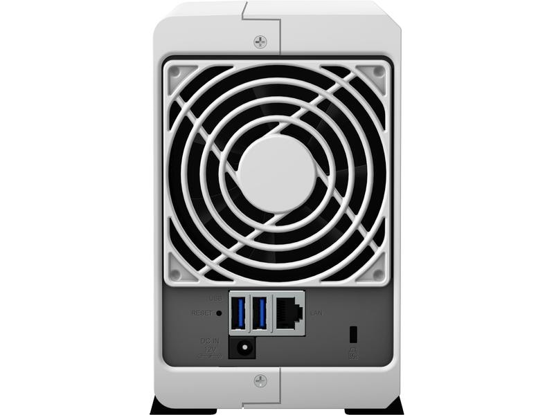 SYNOLOGY DS223j - Avec disque dur (HDD, 8 TB, Blanc)