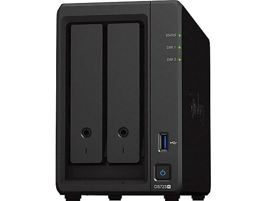 SYNOLOGY DiskStation DS723+ - Con hard disk (HDD, 16 TB, bianco)