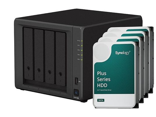 SYNOLOGY DiskStation DS923+ - Con hard disk (HDD, 24 TB, bianco)