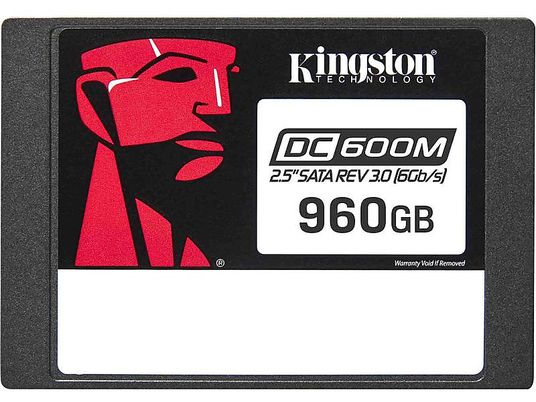 KINGSTON DC600M - Disque dur interne (SSD, 960 GB, Noir)
