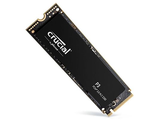 CRUCIAL P3 - Disco rigido interno (SSD, 500 GB, bianco)