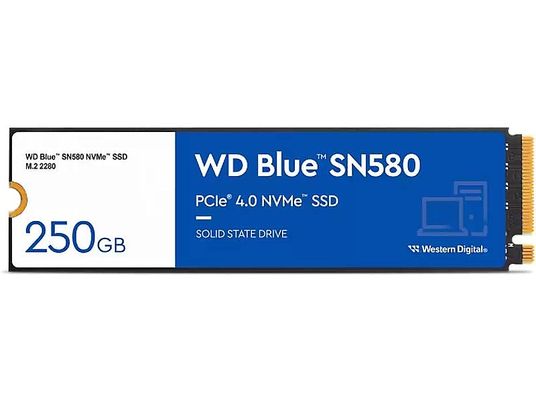 WESTERN DIGITAL WDS250G3B0E - Interne Festplatte (SSD, 250 GB, Weiss)