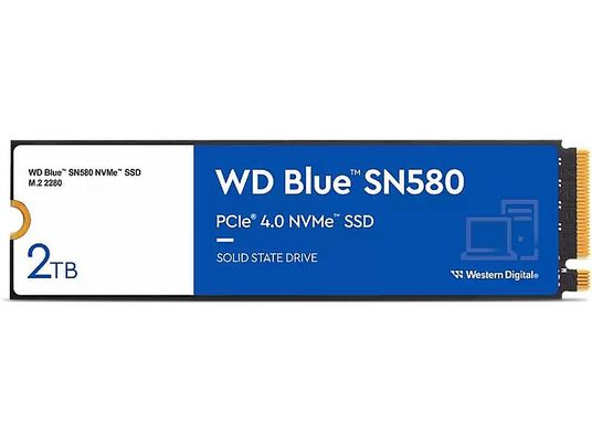 WESTERN DIGITAL WDS200T3B0E - Disque dur interne (SSD, 2000 GB, Blanc)