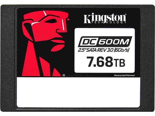 KINGSTON DC600M - Intern (SSD, 7680 GB, Noir)
