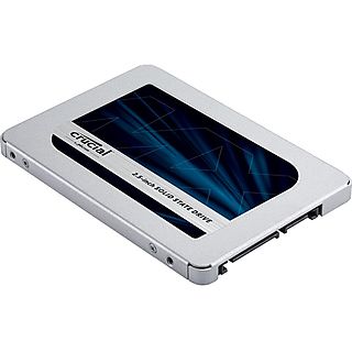 CRUCIAL MX500 - Interne Festplatte (SSD, 4000 GB, Schwarz)