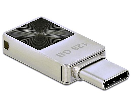 DELOCK 54085 - USB-Stick  (128 GB, Silber)