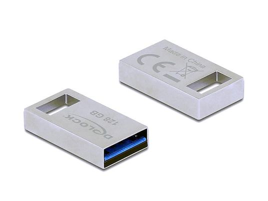 DELOCK 54072 - Chiavetta USB  (128 GB, Silver)