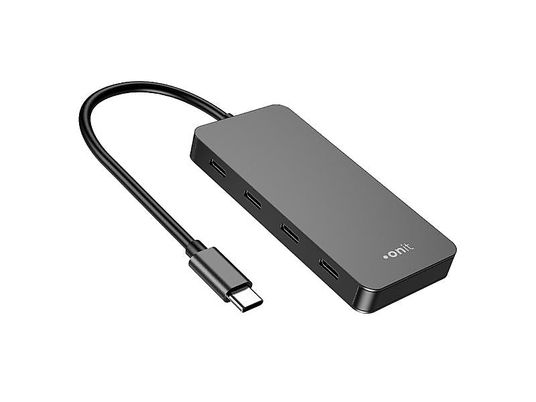 ONIT F01262 - Hub USB-C (Argent)