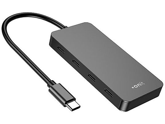 ONIT F01262 - USB-C Hub (Silber)