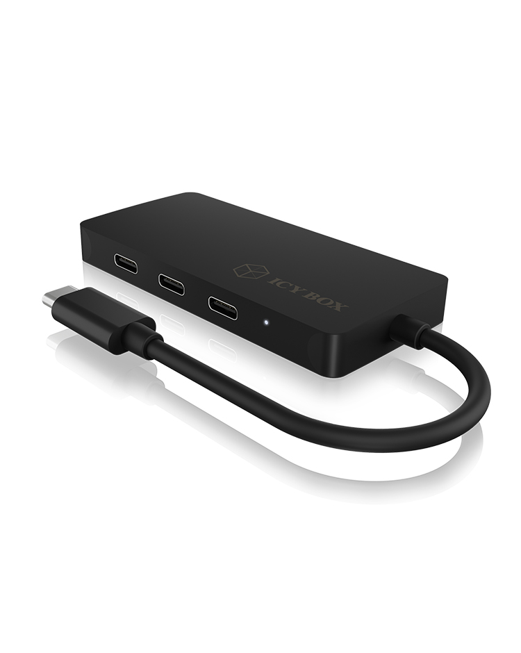 RAIDSONIC IB-HUB1429-CPD - Hub USB (Noir)