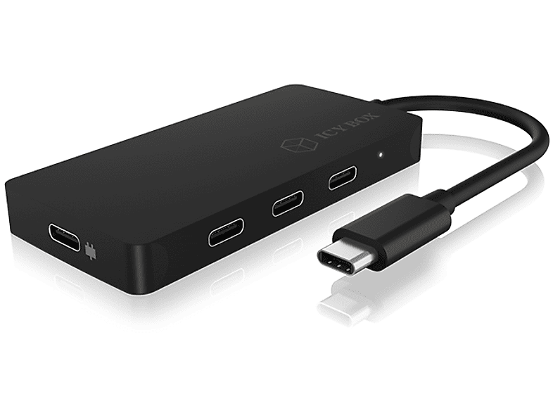 RAIDSONIC IB-HUB1429-CPD - Hub USB (Schwarz)