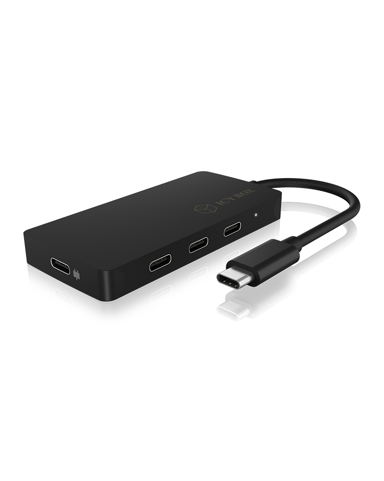 RAIDSONIC IB-HUB1429-CPD - Hub USB (Noir)