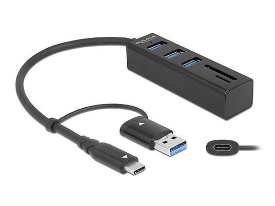 DELOCK 63859 - Hub USB (bianco)