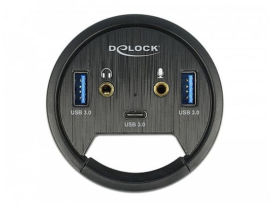 DELOCK 62794 - Concentrateur USB (Noir)