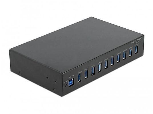 DELOCK 64112 - USB-Hub (Schwarz)