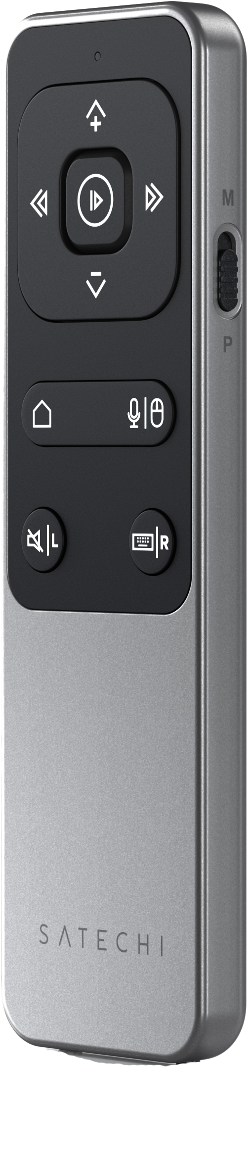 SATECHI R2 Bluetooth multimédia távirányító Apple MacBook, iPad, iPhone készülékekhez, szürke (ST-BTMR2M)