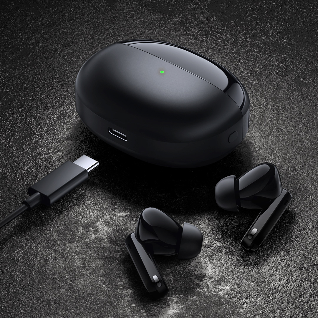 HAYLOU W1 ANC Kablosuz Bluetooth Kulak İçi Kulaklık Koyu Mavi