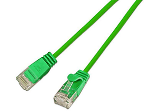 SLIM Wirewin CAT6 - Cavo di rete - 5 m - Verde - Cavo di rete, 5 m, Verde