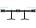 MULTIBRACKETS Triple L - Tischhalterung (Schwarz)