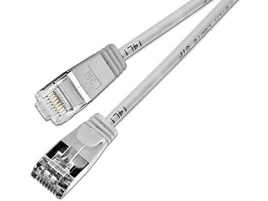 SLIM PKW-LIGHT-STP-K6 1.0 - câble réseau, 1 m, Gris