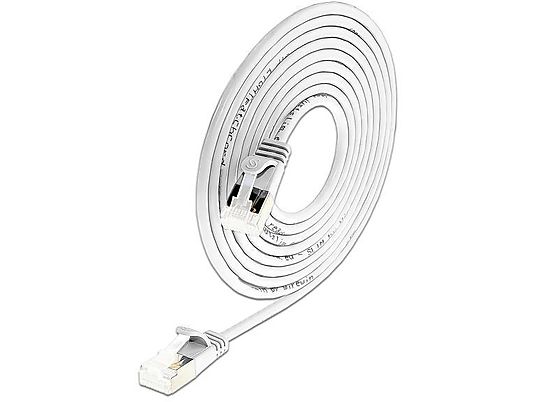 SLIM PKW-LIGHT-STP-K6A 3.0 WS - Câble patch mince, 3 m, Blanc