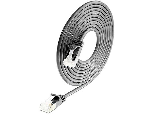 SLIM PKW-LIGHT-STP-K6A 1.5 SW - Câble patch mince, 1.5 m, Noir